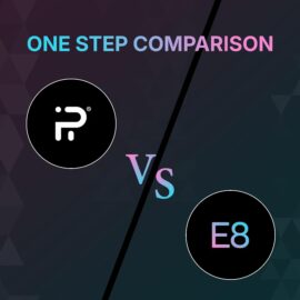 FundingPips & E8 markets one-step Comparison